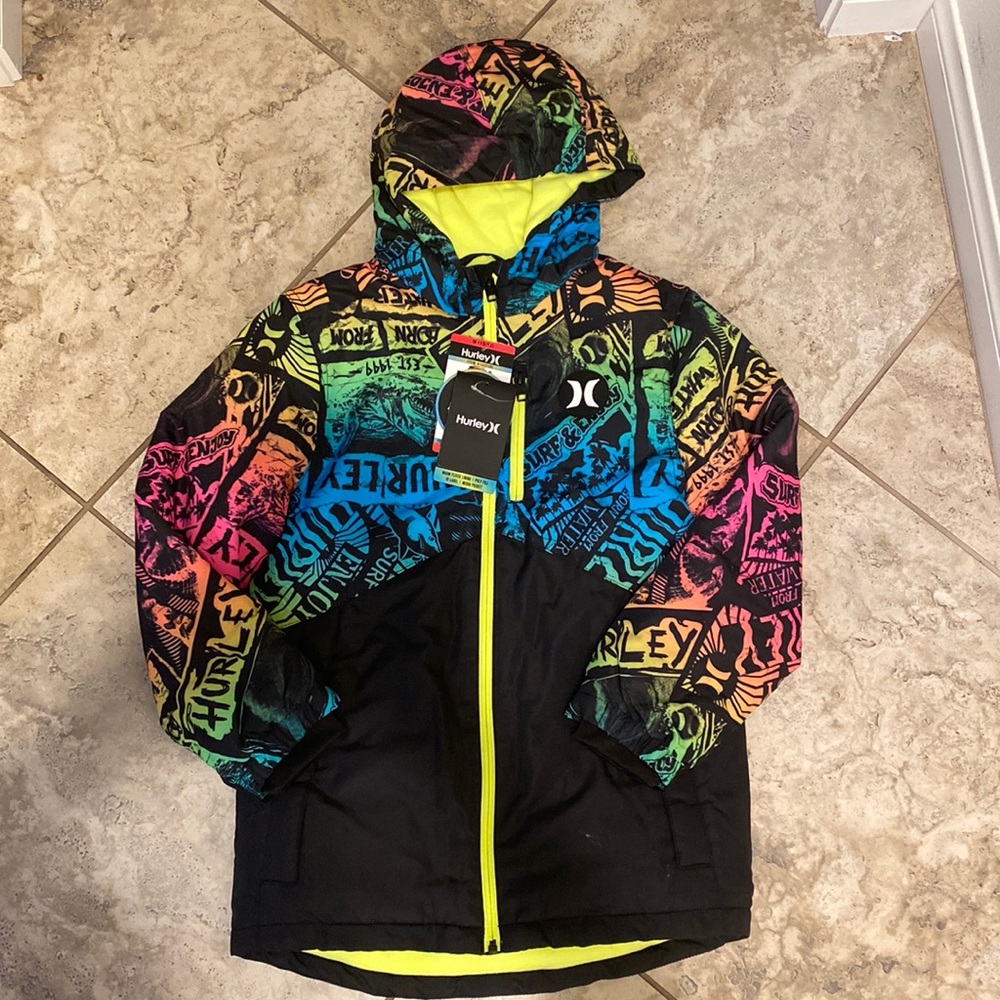 Hurley snowboard jacket 10/12